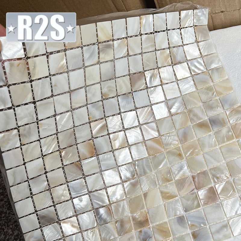 shell mosaic mother of pearl natural kitchen backsplash wallpaper tile bathroom background shower decorative wall tiles sheet