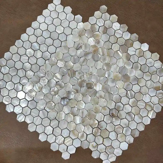 wholesale Shell Mosaic Tile Natural White Mother of Pearl Wall Backsplash Bathroom Tiles fish scale sheet kitchen buymosaictils